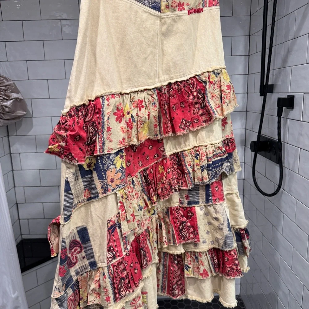 Free People Harvest Moon Maxi skirt - Picture 2 of 4